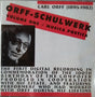 Carl Orff : Orff-Schulwerk Volume One / Musica Poetica (CD, Album)