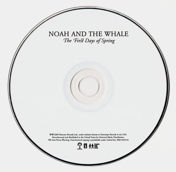 Noah And The Whale : The First Days Of Spring (CD, Album)