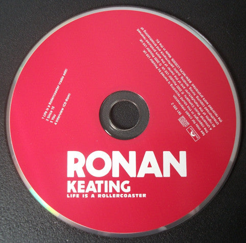 Ronan Keating : Life Is A Rollercoaster (CD, Single, Enh)