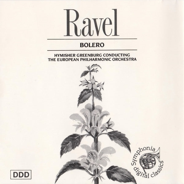 Maurice Ravel - Hymisher Greenburg Conducting The European Philharmonic Orchestra (2) : Bolero (CD, Album)