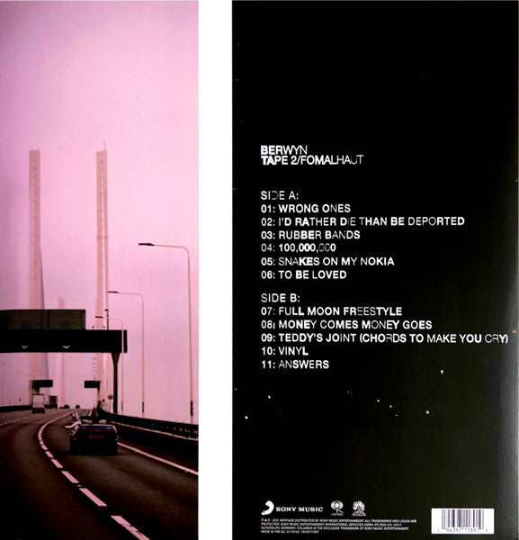 Berwyn : Tape 2/Fomalhaut (LP, Album, Ora)
