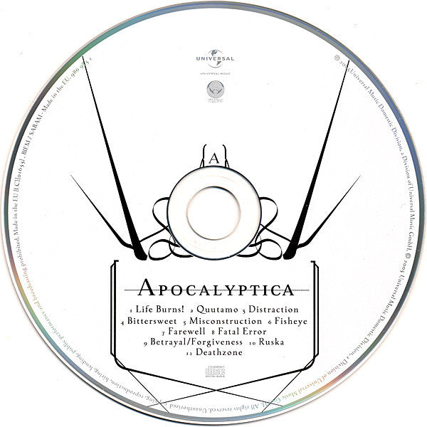 Apocalyptica : Apocalyptica (CD, Album)