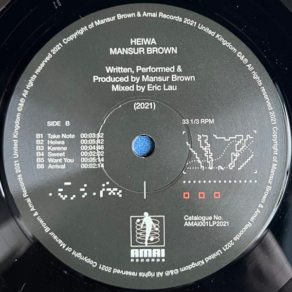 Mansur Brown : Heiwa (LP)