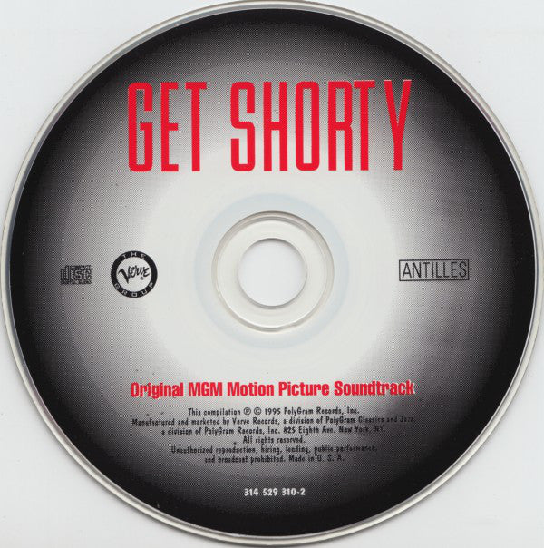 John Lurie, Various : Get Shorty (Original MGM Motion Picture Soundtrack) (CD, Comp)