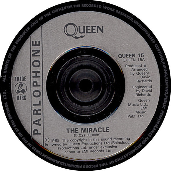 Queen : The Miracle (7", Single, Mou)