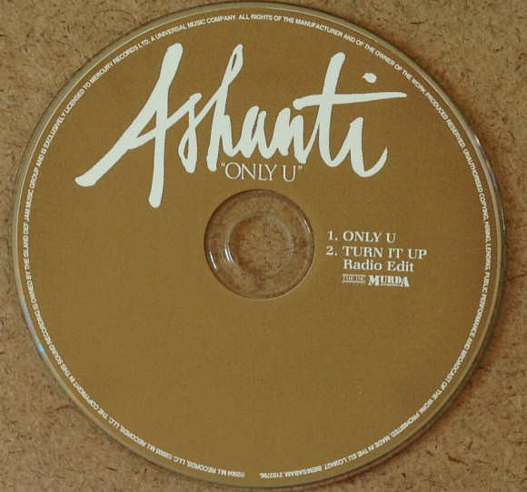 Ashanti - Only U (CD) (Very Good Plus (VG)) - DaddyPop
