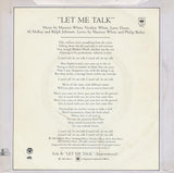 Earth, Wind & Fire : Let Me Talk (7", Single)