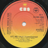 Earth, Wind & Fire : Let Me Talk (7", Single)