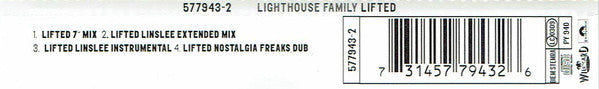 Lighthouse Family : Lifted (CD, Single, RE)