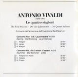Antonio Vivaldi - Nigel Kennedy, English Chamber Orchestra - The Four Seasons Le Quattro Stagioni Die Vier Jahreszeiten Les Quatre Saisons (CD) (Very Good Plus (VG)) - DaddyPop