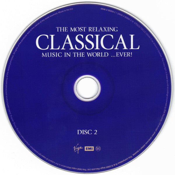 Various : The Most Relaxing Classical Music In The World ...Ever! (4xCD, Comp)