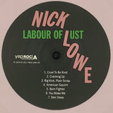 Nick Lowe : Labour Of Lust (LP, Album, RE, Pin)