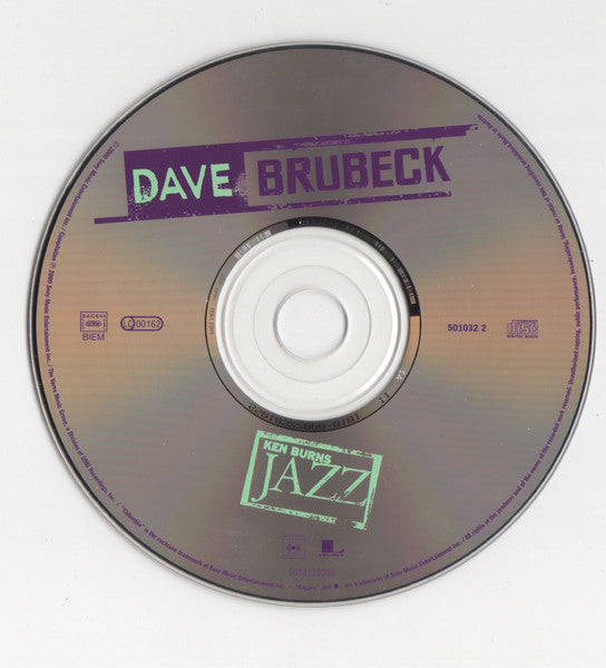 Dave Brubeck : Ken Burns Jazz (The Definitive Dave Brubeck) (CD, Comp)