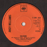 Andy Williams - Solitaire (7) (Very Good Plus (VG)) - DaddyPop