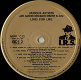 Various : Live! For Life (LP)