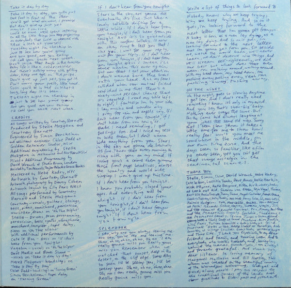 Courtney Barnett : Things Take Time, Take Time (LP, Album)