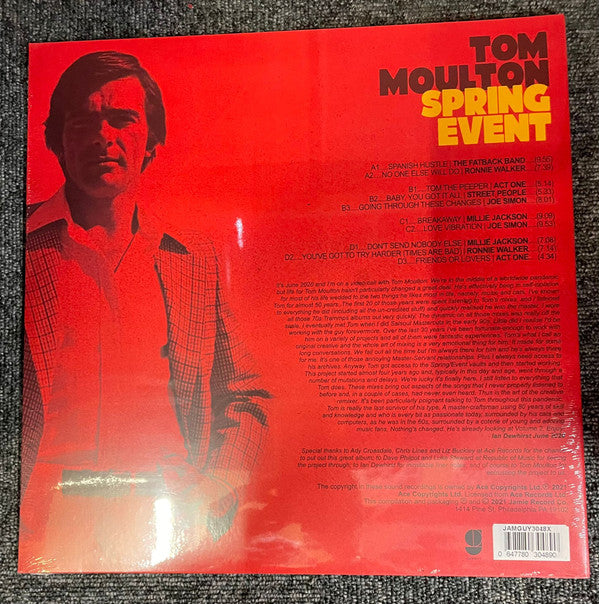 Tom Moulton : Spring Event (2xLP, Comp, Ltd, Col)