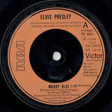 Elvis Presley : Moody Blue (7", Single, Inj)