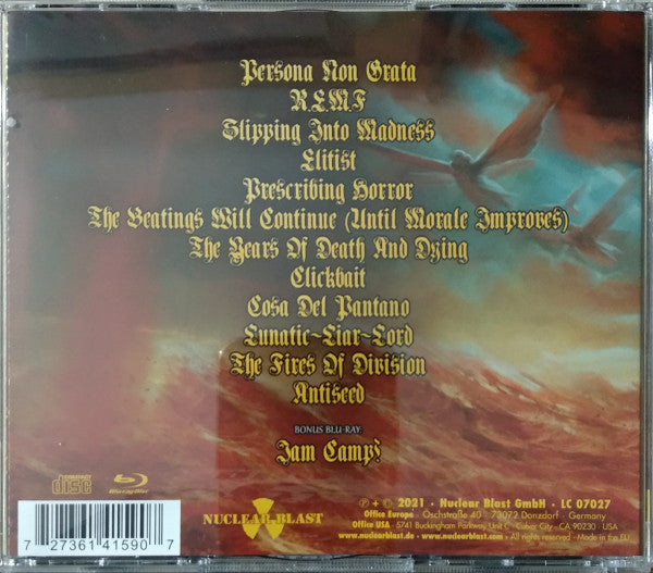 Exodus (6) : Persona Non Grata (CD, Album + Blu-ray)