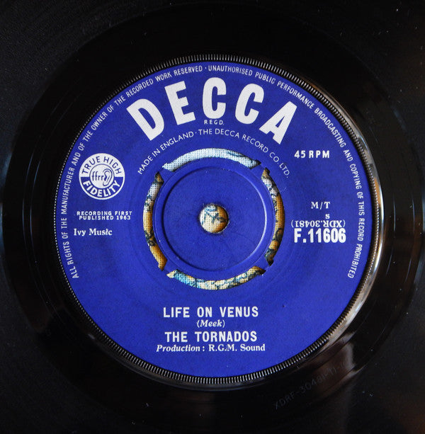 The Tornados : Robot (7", Single)
