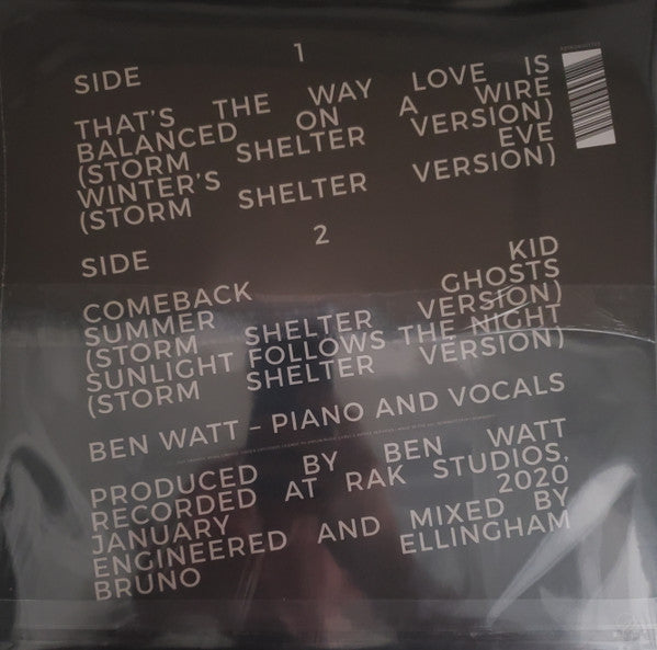 Ben Watt : Storm Shelter (12", EP, Ltd)