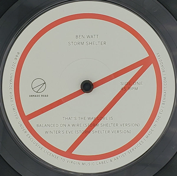 Ben Watt : Storm Shelter (12", EP, Ltd)
