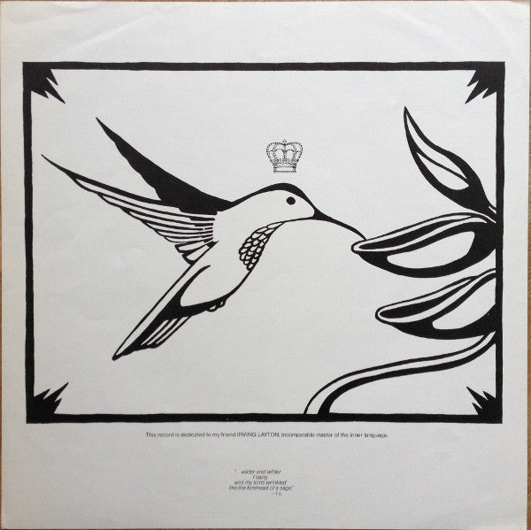 Leonard Cohen - Recent Songs (LP) (Near Mint (NM Or M-)) - DaddyPop