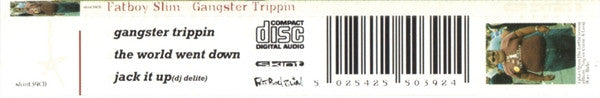 Fatboy Slim : Gangster Trippin (CD, Single)