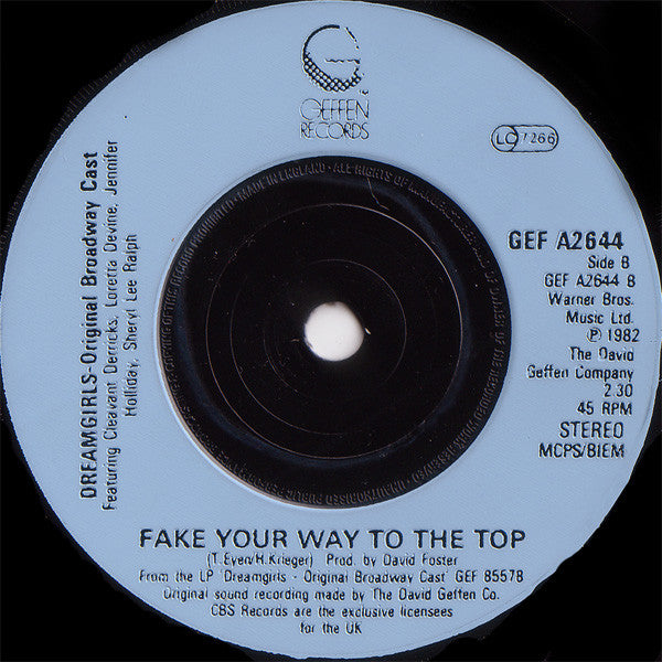 Jennifer Holliday : And I'm Telling You I'm Not Going (7", Single, Inj)