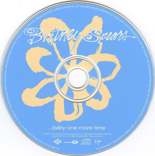 Britney Spears : ...Baby One More Time (CD, Album, Enh, EMI)