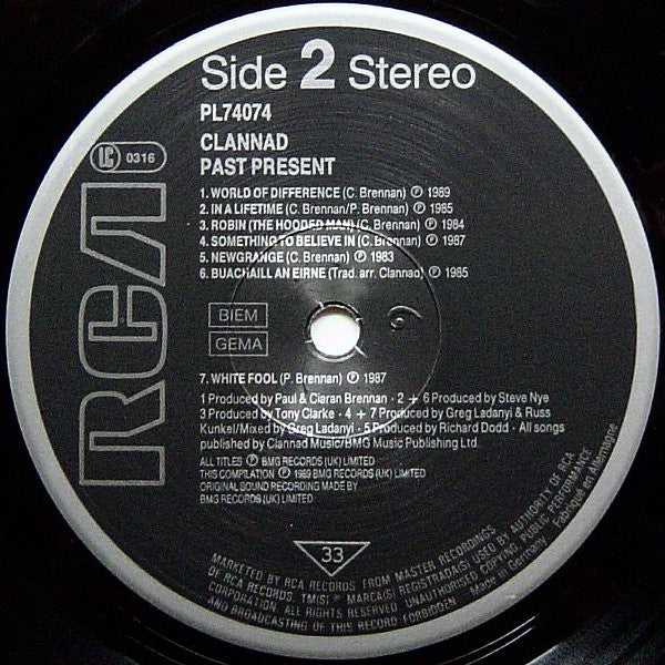 Clannad : Pastpresent (LP, Comp, Mat)