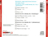 Ludwig van Beethoven, John Ogdon : 3 Great Piano Sonatas (CD, Album)