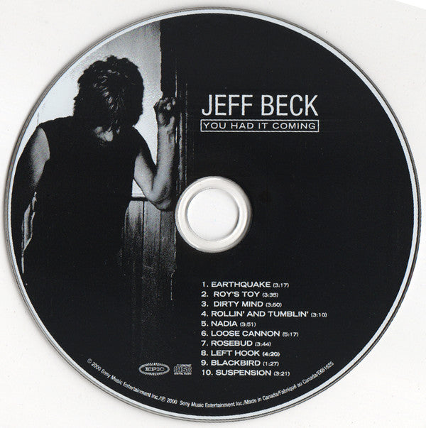 Jeff Beck : You Had It Coming (CD, Album)
