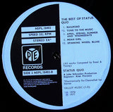 Status Quo : The Best Of Status Quo (LP, Comp, Blu)