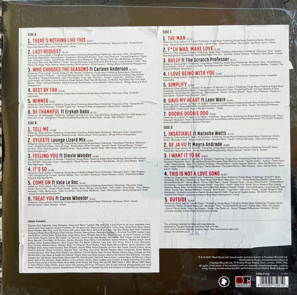 Omar : The Anthology (2xLP, Comp)