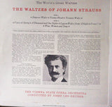 Johann Strauss Jr., Orchester Der Wiener Staatsoper : The Waltzes Of Johann Strauss (LP, Mono, Gol)