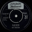 Roy Orbison : Blue Bayou / Mean Woman Blues (7", Single)
