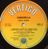 Cinderella (3) : Night Songs (LP, Album)