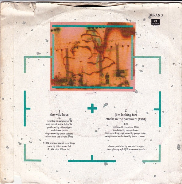 Duran Duran : The Wild Boys (7", Bla)