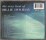 Billie Holiday : The Very Best Of Billie Holiday (2xCD, Album, Comp)