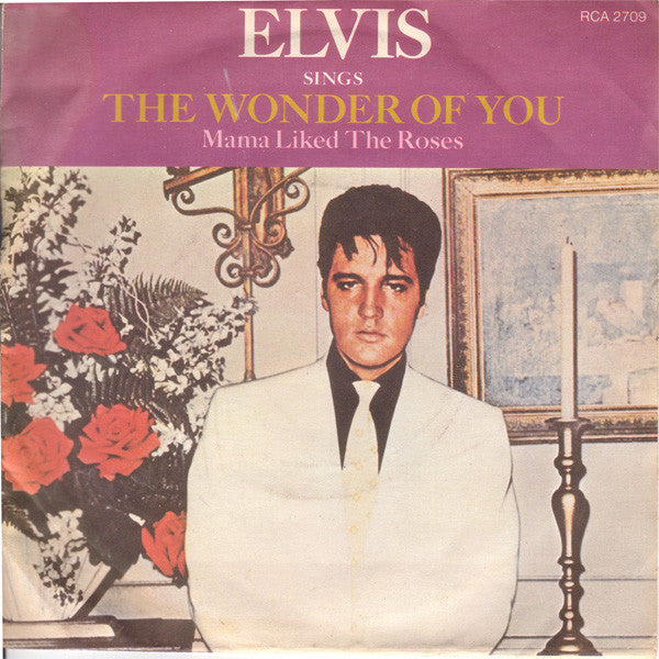 Elvis Presley : The Wonder Of You (7", Single, RE)