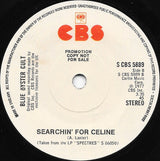 Blue Öyster Cult : Goin' Through The Motions (7", Promo)