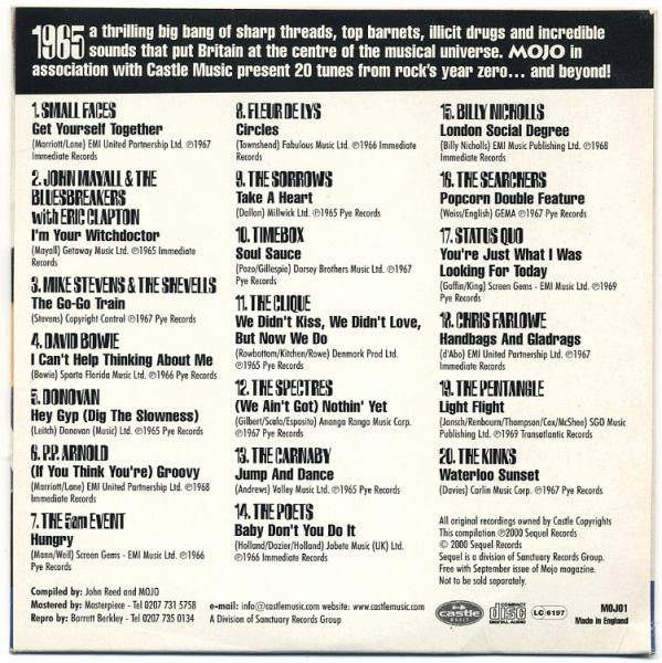 Various : Maximum '65 (20 Tracks From The Birth Of Rock) (CD, Comp)