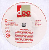 Dee Lewis : The Best Of My Love (7", Single)