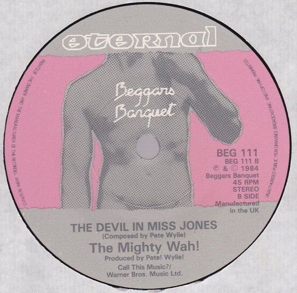 Wah! : Come Back (7", Single, Pap)