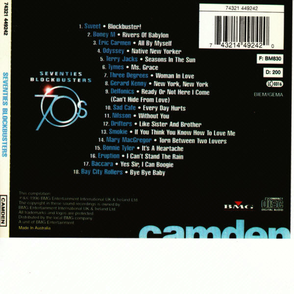 Various : Seventies Blockbusters (CD, Comp)