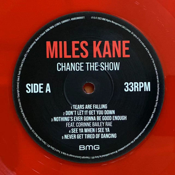 Miles Kane : Change The Show (LP, Album, Ltd, Red)