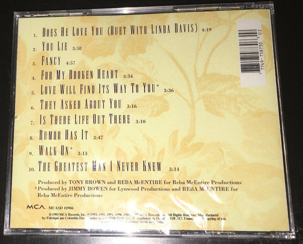 Reba McEntire : Greatest Hits Volume Two (CD, Comp, Col)