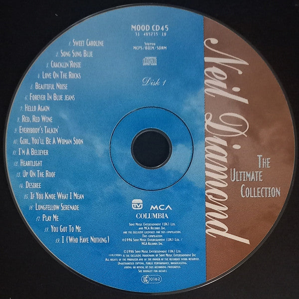 Neil Diamond : The Ultimate Collection (2xCD, Comp, RM)