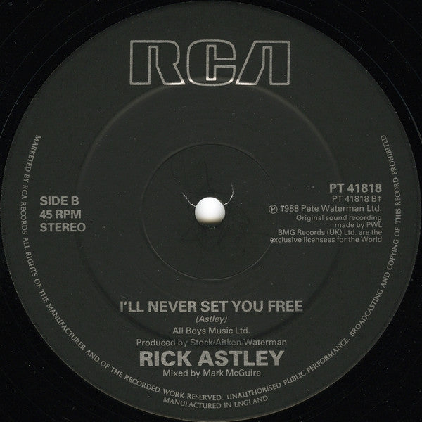 Rick Astley : Together Forever (12", Single)